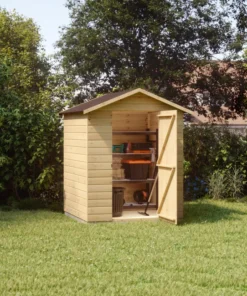 Abri de jardin en bois – 3,12 m² – panneaux 12 mm