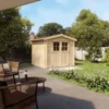 Abri de jardin bois 6,13 m²
