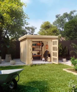 Abri de jardin bois 6,46 m²