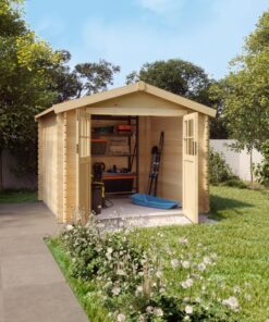 Abri de jardin bois 7,88 m²