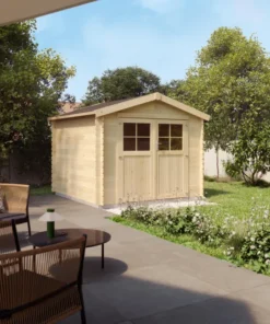 Abri de jardin bois 7,79 m²